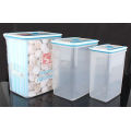 3PCS Set plástico recipiente de armazenamento de alimentos (LFR3519)